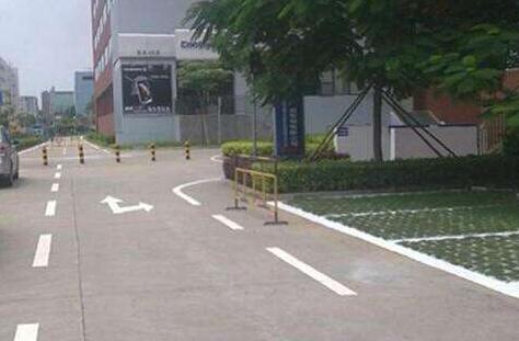 蘇州廠區(qū)道路劃線可以安排自己畫么？